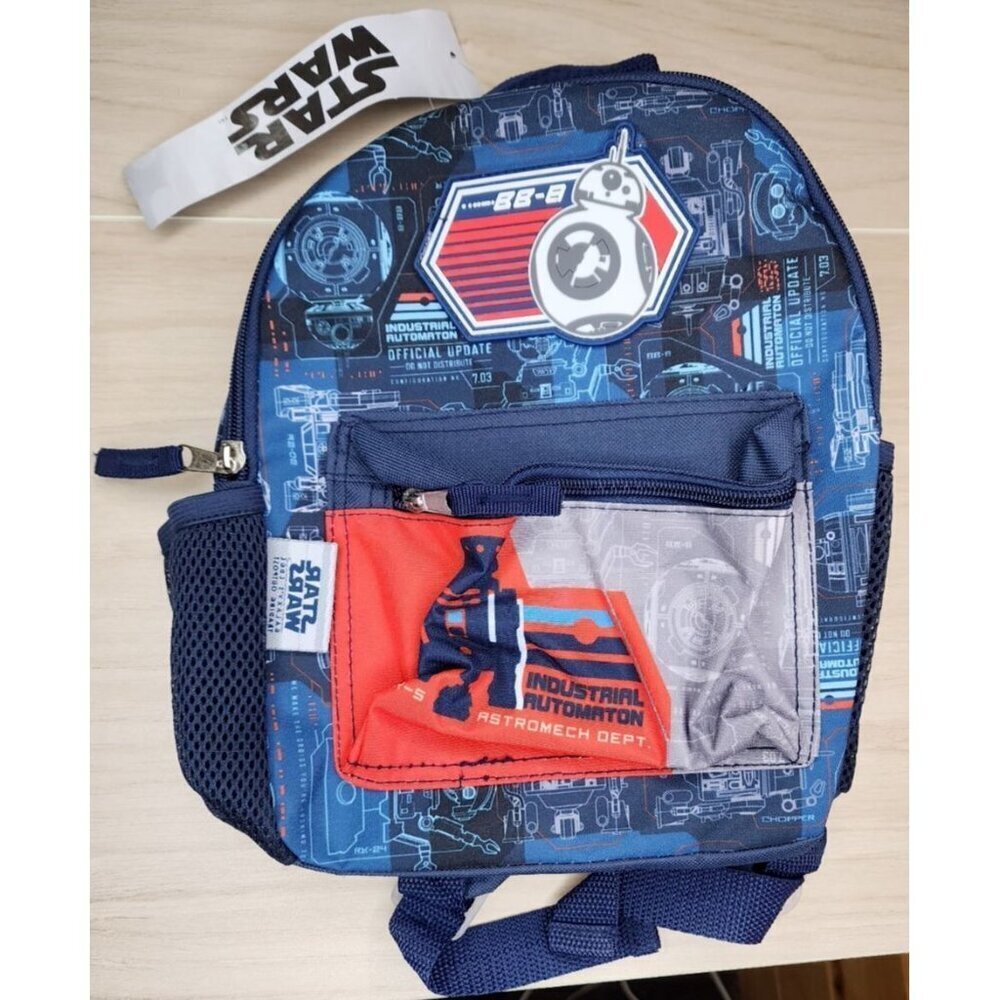 Adorable New With Tags Disney Star Wars BB8 r2d2 Mini Backpack Bag
